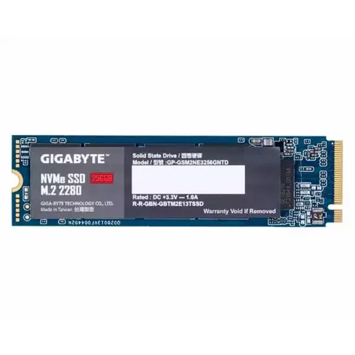 SSD M.2 NVMe 256GB Gigabyte GP-GSM2NE3256GNTD 1700MBs/1100MBs slika 2