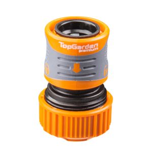 TOP GARDEN PREMIUM Priključak za crijevo 3/4" aqua stop, sa bravom