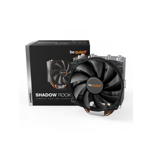 be quiet! BK002 SHADOW ROCK LP, Featuring four 6mm heat pipes, a Pure Wings 2 120mm PWM fan, 130W TDP cooling capacity slika 1