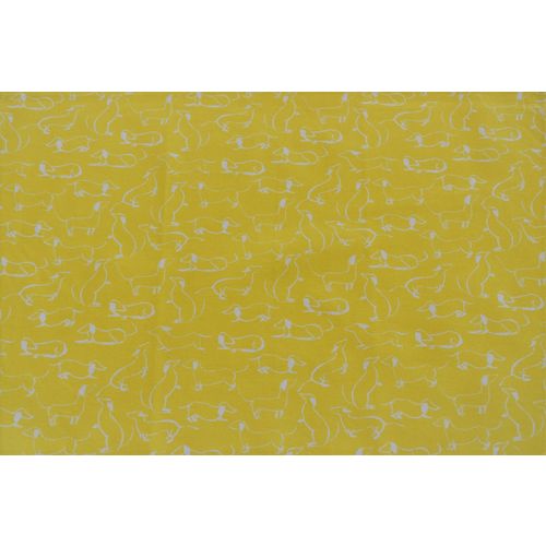 Kuhinjska krpa print Yellow dogs  45x70cm 3398 slika 1