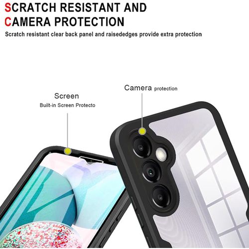 Techsuit – ColorVerse 360 ​​Series obostrana zaštitna maska za Samsung Galaxy A14 4G / A14 5G – crna slika 5