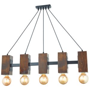 Carina 5Li Ceviz Avize Walnut
Black Chandelier