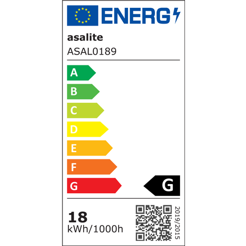 Stropna LED svjetiljka, dijamant, 18W STAR, 3000K, 1350lm slika 3