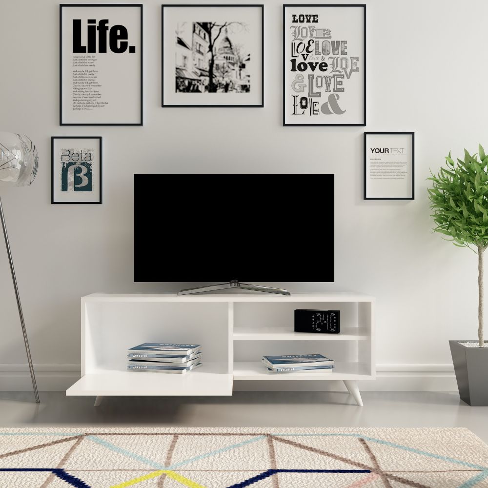 Venedik White TV Stalak slika 2