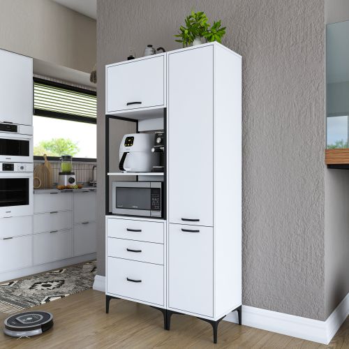 JE143 - 3113 White Multi Purpose Cabinet slika 5