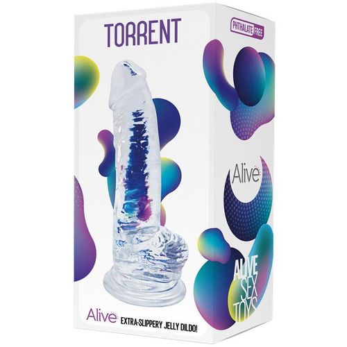 Alive Torrent Jelly Dildo 20,6cm slika 2