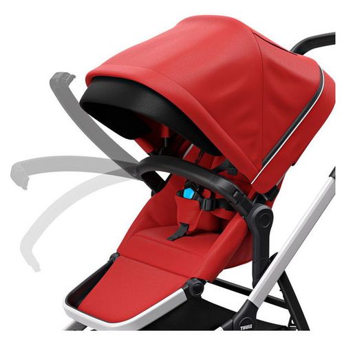 THULE Sleek dečija kolica - Energy Red slika 6