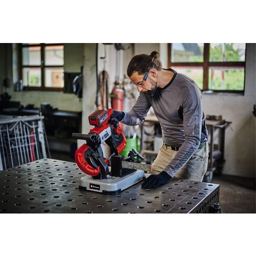 EINHELL Expert akumulatorska preklopna tračna pila za metal Power X-Change TE-MB 18/127 U Li-Solo slika 3