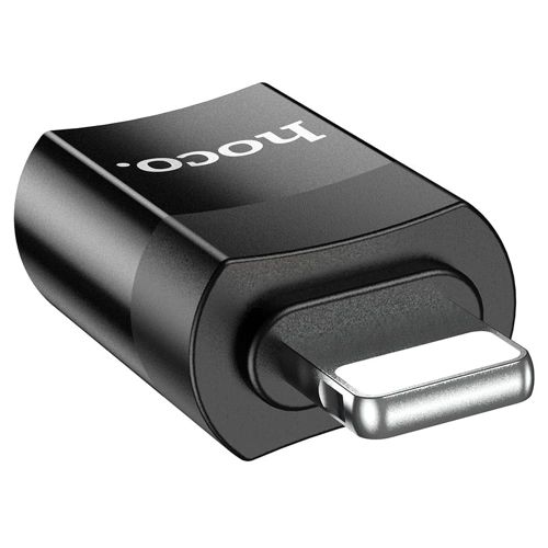 HOCO - OTG adapter (UA17) - Lightning na USB Type-C Plug &amp; Play 2A - crni slika 3