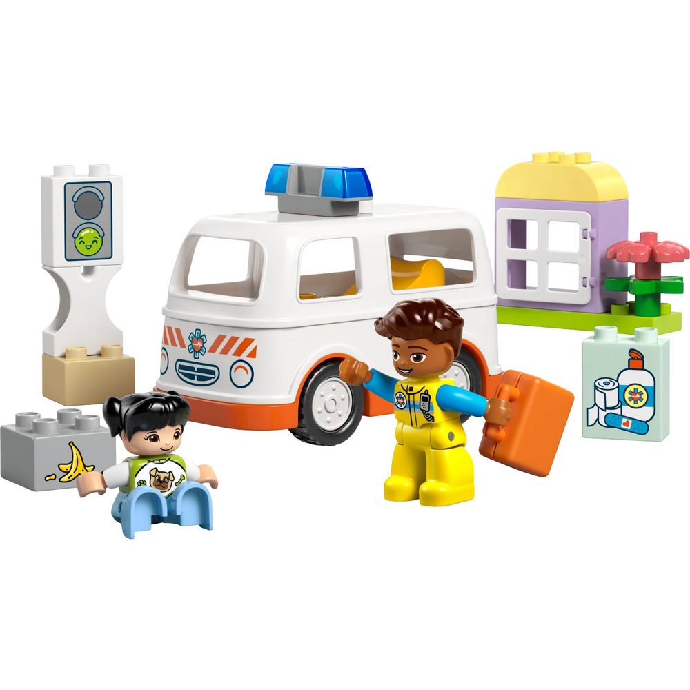 LEGO 10447 Kola hitne pomoći i vozač slika 2
