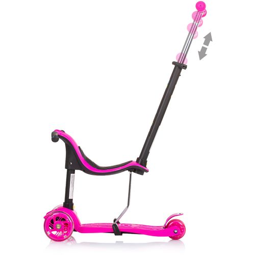 Chipolino romobil Multi Plus pink slika 2