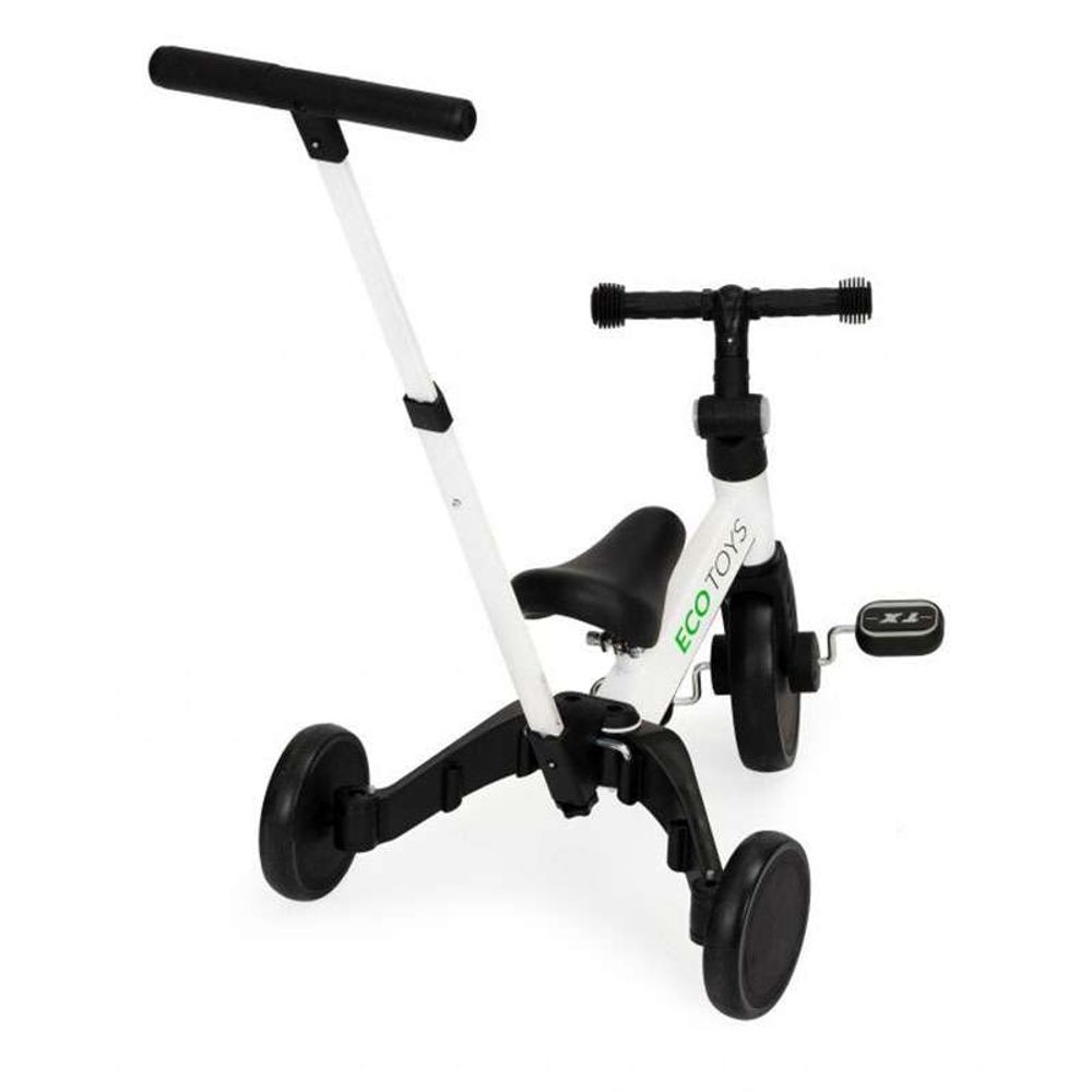 Eco Toys Tricikl 2U1, White slika 3