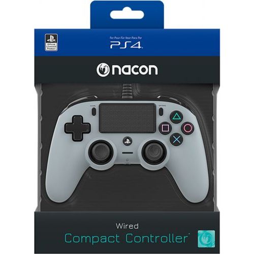 Bigben Wired Nacon Controller PS4 3m kabel (PC compatible) sivi slika 4