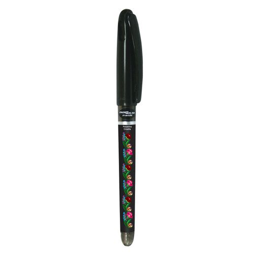 Gel pen 0,7 PENTEL EnerGel Tradio Ethno Croatia Posavina crna slika 1