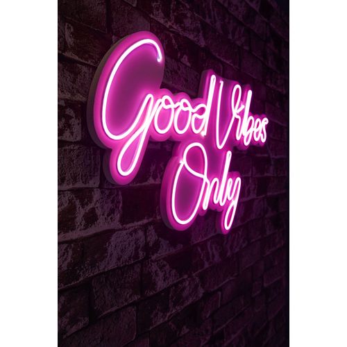 Good Vibes Only 2 - Pink Pink Decorative Plastic Led Lighting slika 2