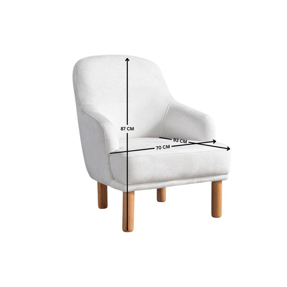 Wing Chair Class Bohem - Boja: Krem slika 5