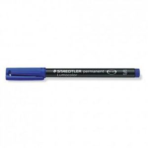 Flomaster Staedtler, Lumocolor permanent 313, 0,4 mm, plavi