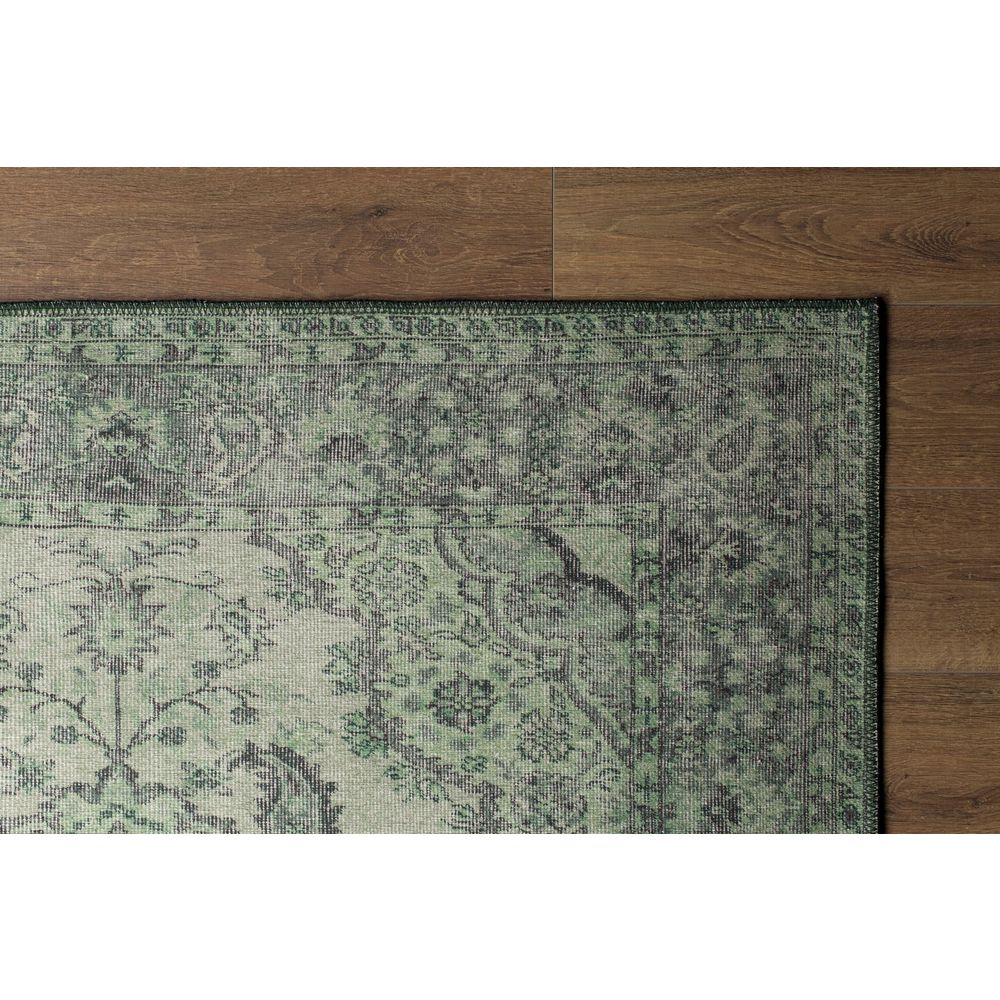 Šareni Hodnički Tepih Blues Chenille - Zelena AL 139 (75 x 230 cm) slika 3
