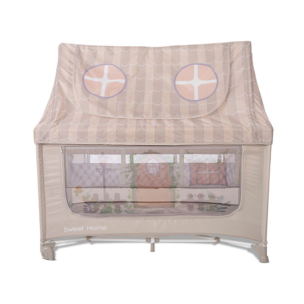 Lorelli Vikend krevetac sa krovom Sweet Home, Beige - 2 Nivoa slika 2