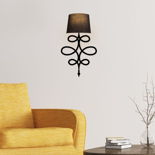 Asaf - 6986 Black Wall Lamp slika 1