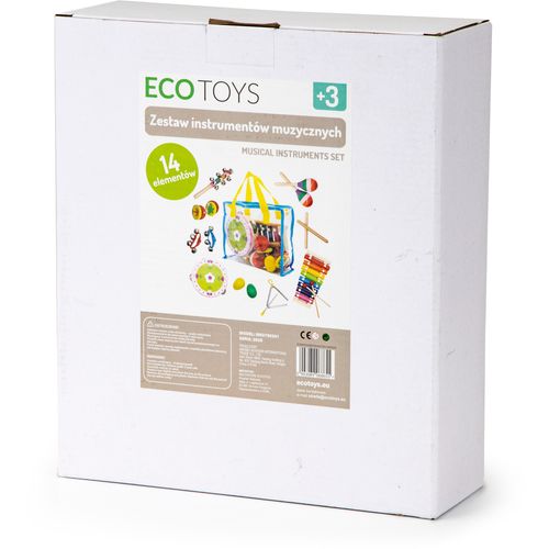 EcoToys torba s glazbenim setom 14 instrumenata slika 8