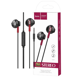 hoco. Slušalice sa mikrofonom, 3.5 mm,dužina kabela 1.2 met, crna - M57 Sky sound, Black