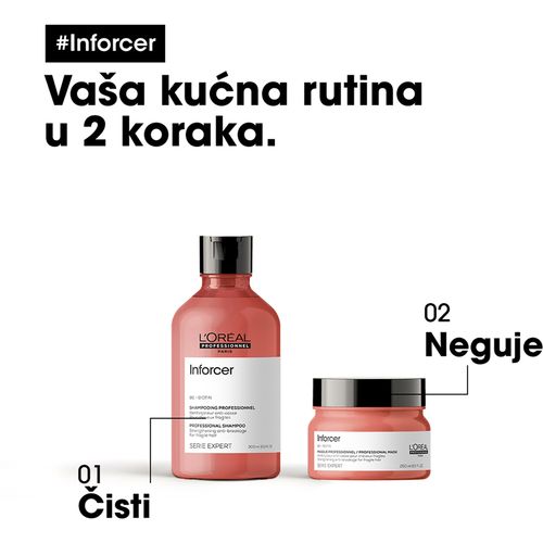 Loreal Professionnel Paris Inforcer Šampon za jačanje kose, protiv lomljenja* 300ml slika 3