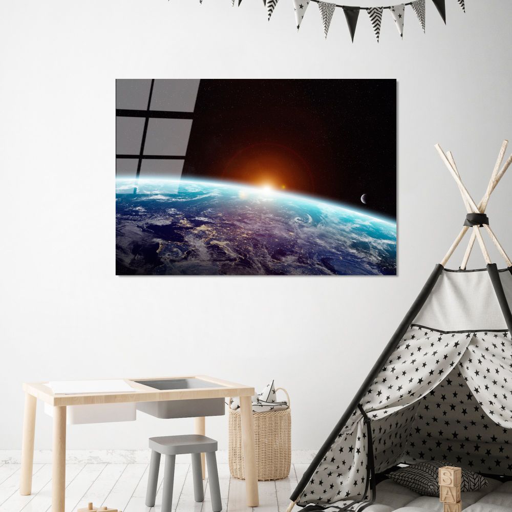 UV-188 Dekorativna Slika na Kaljenom Staklu, 70 x 100 cm, Višebojna slika 2