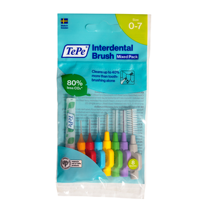 TePe Original Interdentalne četkice MIX vel. 0-7 / 0,4 - 0,8 mm - vrećica 8 kom