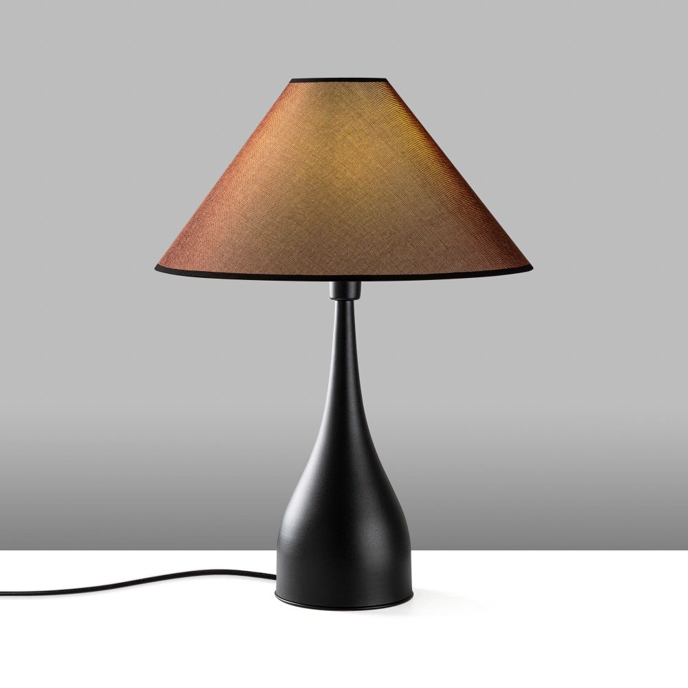 Luna - Crno-Smeđa Stolna Lampa 15267 slika 5