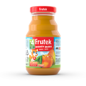 Frutek Sok Breskva Kruška staklenka 125 ml 