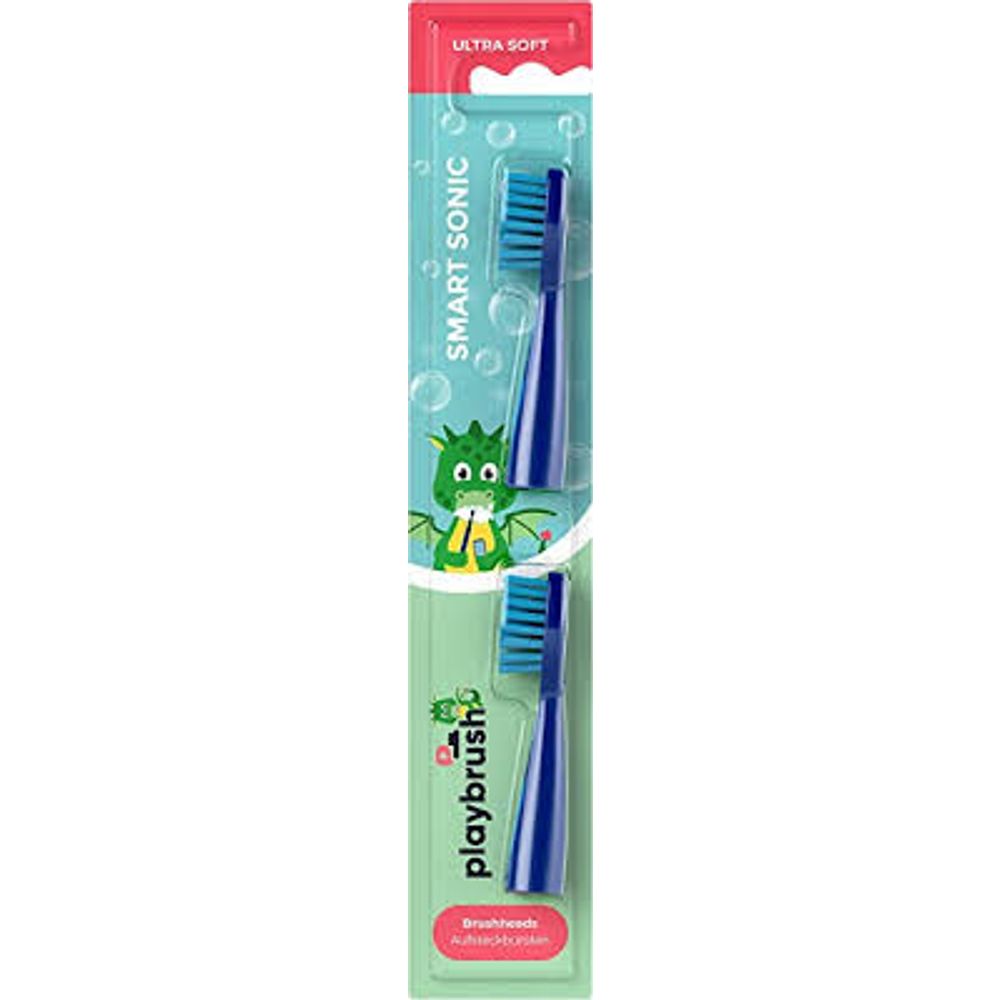 Playbrush Smart Sonic zam. gl. zamjenske glave Blue 2 kom u pakovanju slika 1