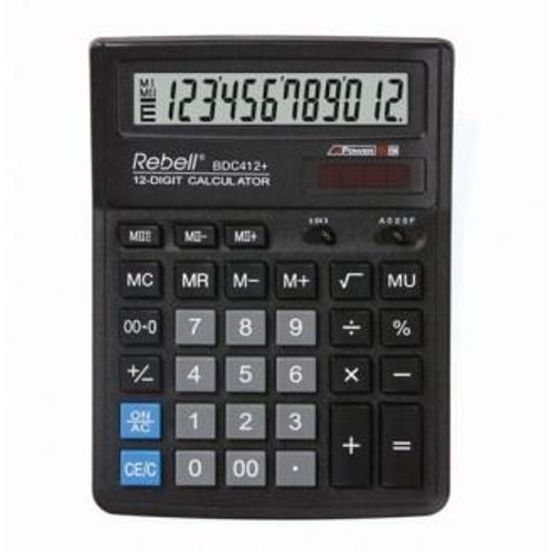 Kalkulator komercijalni Rebell BDC412 slika 1