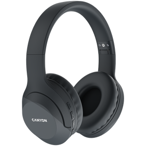 Bežične slušalice CANYON BTHS-3, Bluetooth 5.1, 300mAh, tamno siva
