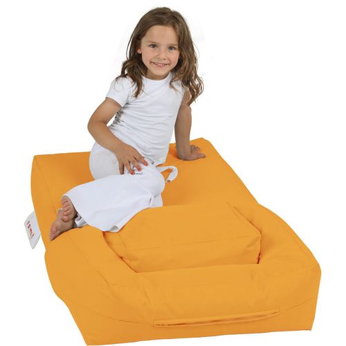 Atelier Del Sofa Vreća za sjedenje, Kids Single Seat Pouffe - Orange slika 5