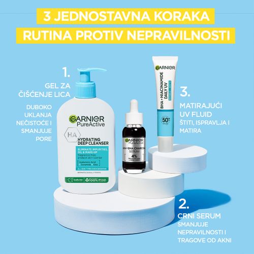 Garnier Pure Active matirajući fluid za zaštitu od sunca SPF50+ 40ml slika 8