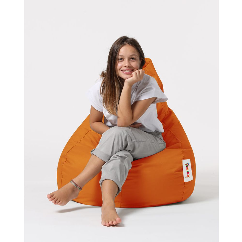 Drop L - Narandžasti Baštenski Bean Bag slika 5