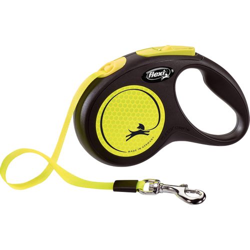 FLEXI NEW NEON VODILICA ZA PSE S, 15kg, 5m slika 1