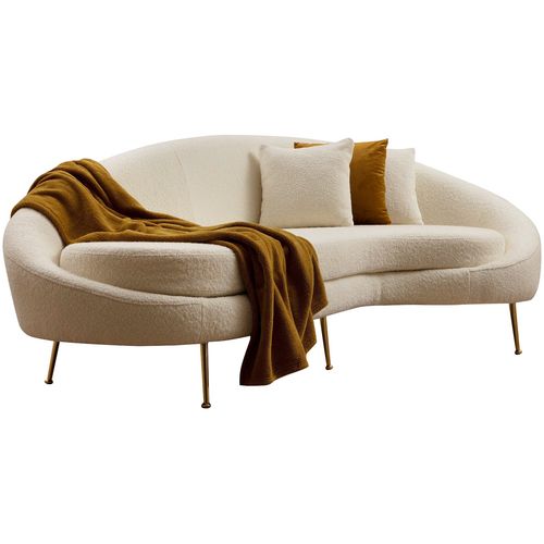 Atelier Del Sofa Trosjed, Krem, Eses - Cream Bouclett slika 6