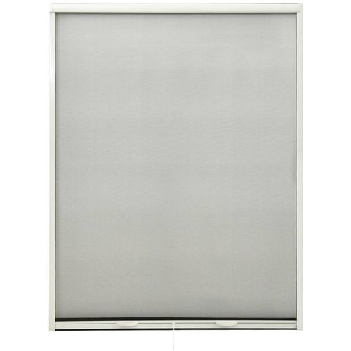 Zaslon protiv insekata za prozore bijeli 130 x 170 cm slika 9