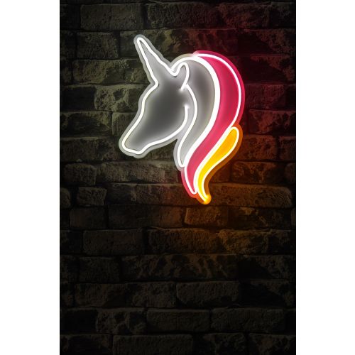 Wallity Ukrasna plastična LED rasvjeta, Unicorn slika 2