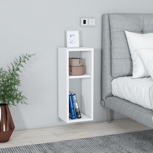 Klaus - White White Nightstand