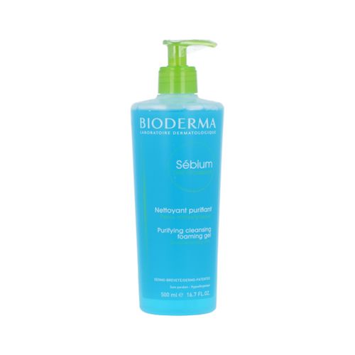 Bioderma Sébium Purifying and Foaming Cleansing Gel 500 ml slika 4