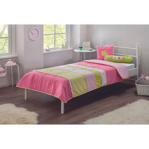 Love (90-100 Cm) Pink
Green
White Young Bedspread Set slika 1