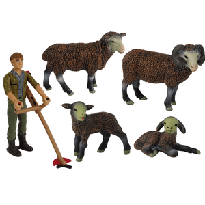 Veliki set figurica ovce na farmi