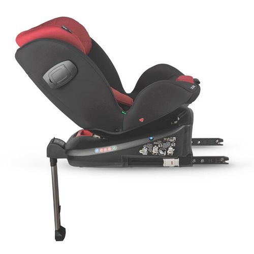 Coccolle® Autosjedalica Vigo iSize 360° 40-150cm Isofix, Poppy Red slika 8