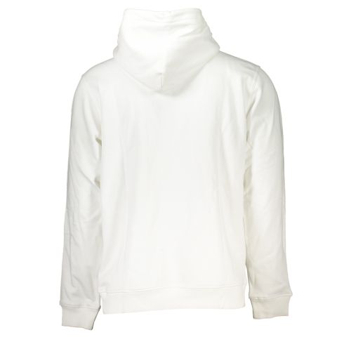 TOMMY HILFIGER MEN'S WHITE ZIPLESS SWEATSHIRT slika 2