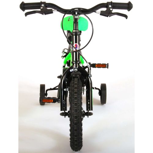 Volare Sportivo dječji bicikl 12" s dvije ručne kočnice crno-zeleni slika 11