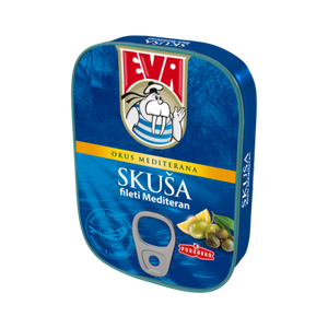 Eva Skuša Fileti Mediteran 115g