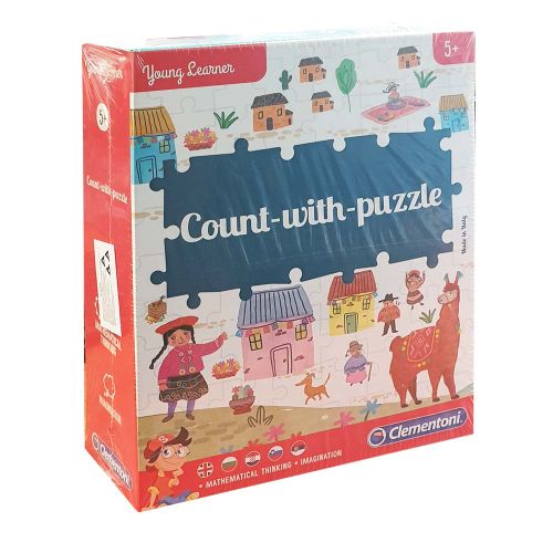 Clementoni Count With Puzzle Set slika 1